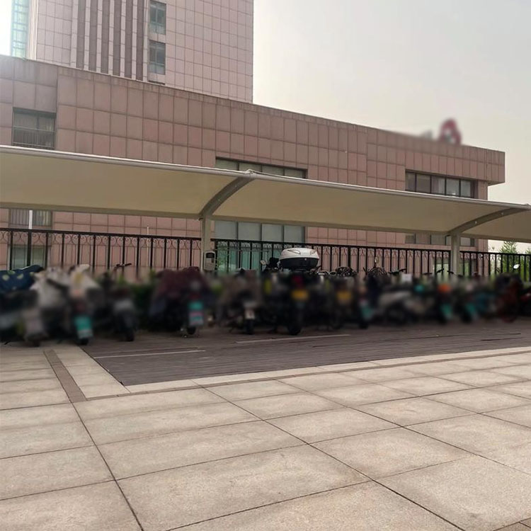 葫芦岛膜结构电动车棚